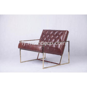 Thin frame lounge stoel